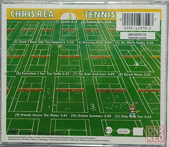 CD диск Chris Rea - Tennis - Донецк - изображение 2