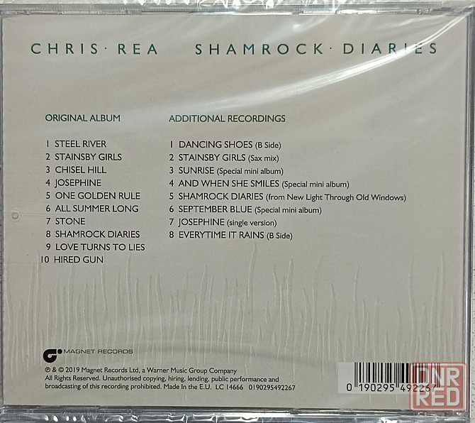 CD диск Chris Rea - Shamrock Diaries - Донецк - изображение 2