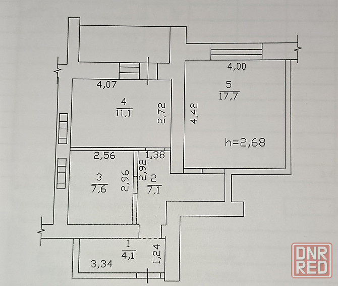 Продам 1-но комн 50 м² Новострой Калининский р-н парк Строитель. Новый Ремонт! Донецк - изображение 11