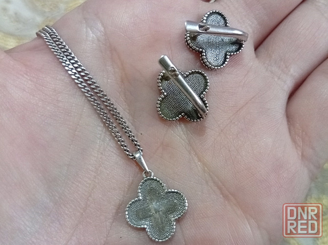 Серьги цепь кулон Донецк - изображение 3