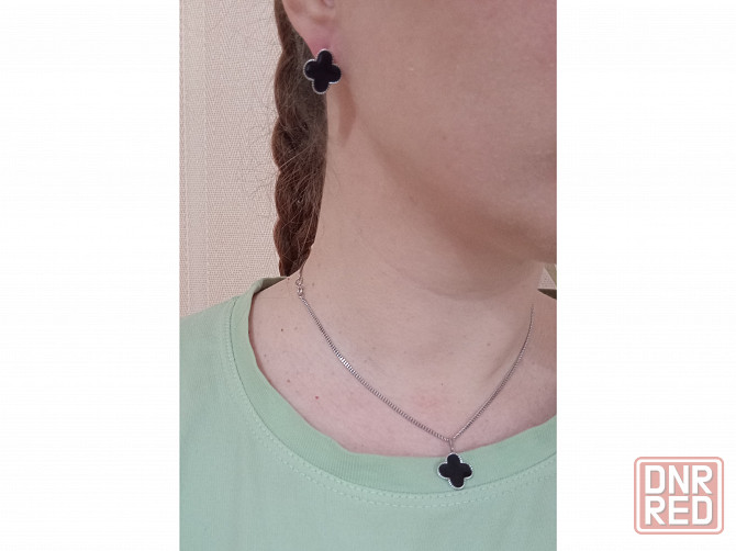 Серьги цепь кулон Донецк - изображение 1