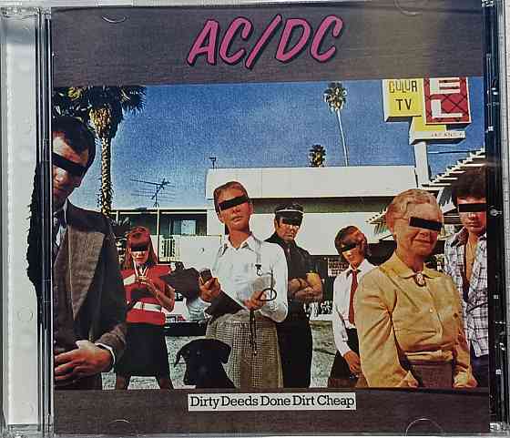 CD диск AC/DC - Dirty Deeds Done Dirt Cheap - Донецк