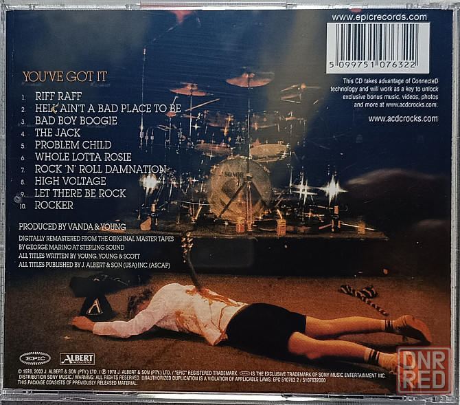 CD диск AC/DC - If You Want Blood You've Got It - Донецк - изображение 2