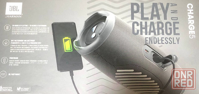 JBL Charge 5 Gray (б/у) Донецк - изображение 2