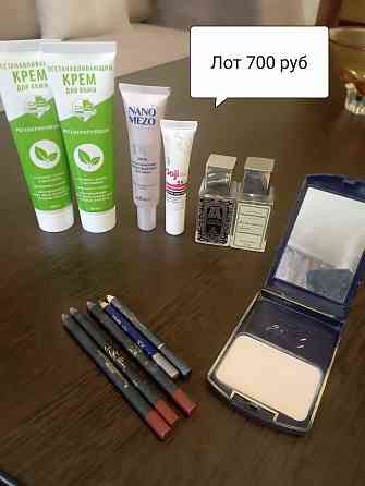 Лот крем, парфюм, карандаш,пудра. Обмен Донецк