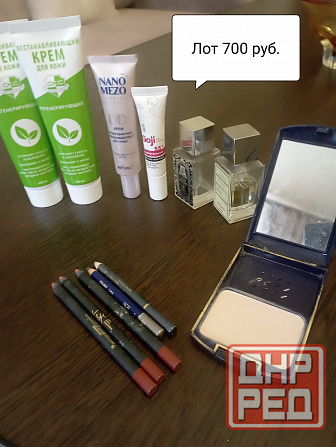 Лот крем, парфюм, карандаш,пудра. Обмен Донецк - изображение 1