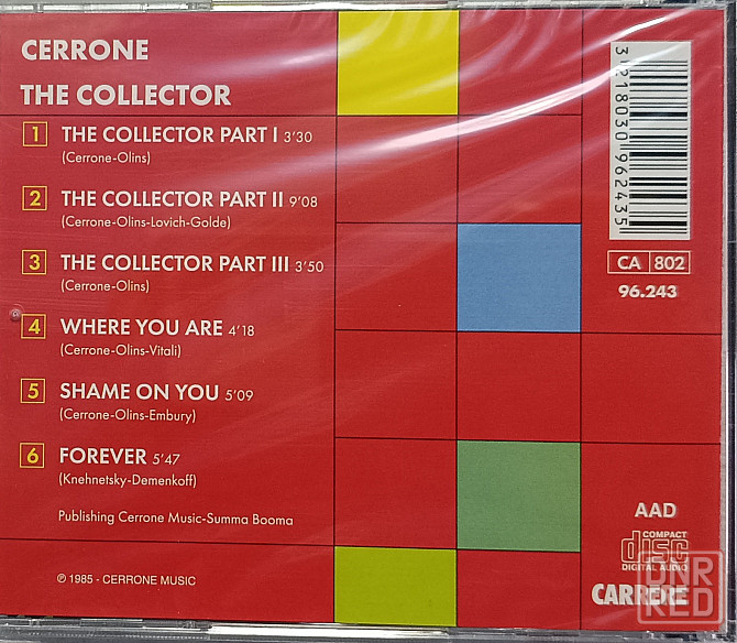 CD диск Cerrone VII - The Collector - Донецк - изображение 2