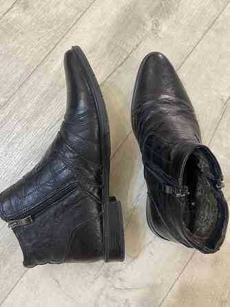 Ботинки зимние мужские кожаные Донецк Шахтерск Донецк