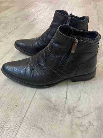 Ботинки зимние мужские кожаные Донецк Шахтерск Донецк