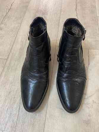 Ботинки зимние мужские кожаные Донецк Шахтерск Донецк