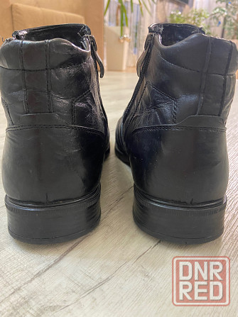 Ботинки зимние мужские кожаные Донецк Шахтерск Донецк - изображение 4