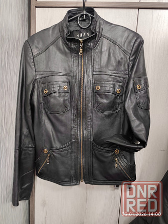 Кожаная куртка женская Донецк - изображение 1