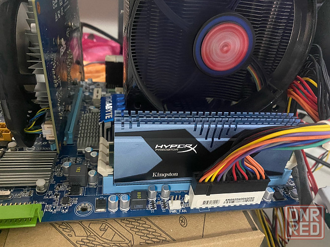 Комплект AMD Phenom II X4 945 DDR3 8Gb (4+4) Gigabyte GA-MA770T-UD3P без видла Донецк - изображение 2