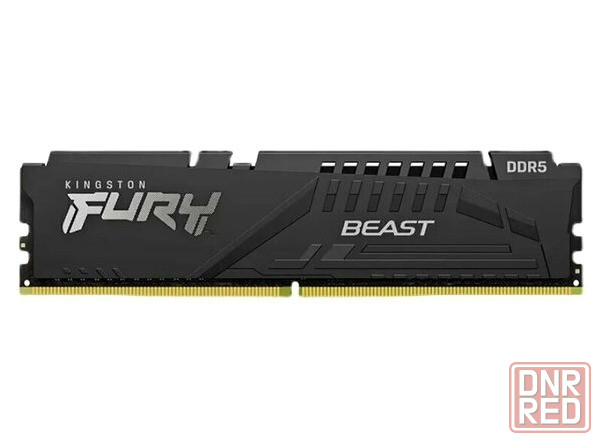 Kingston Fury Beast Black Ddr5 Dimm 5200mhz Pc-41600 Cl40 - 8gb Kf552c40bb-8 Oem (арт-9555) Донецк - изображение 1