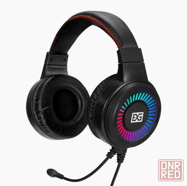 Полноразмерные игровые наушники с микрофоном (гарнитура) Exegate Gaming Hs-520g (Usb, 2x3.5мм, динам Донецк - изображение 1
