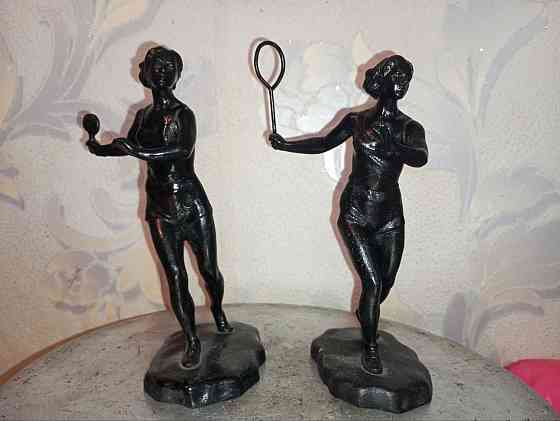 Статуэтки чугун. Касли. Донецк