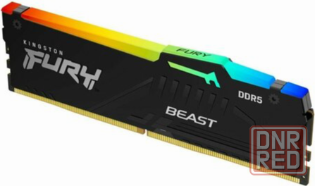 Оперативная память Dimm Ddr5 Kingston Fury Beast (Kf556c40bba-32) Rgb 32gb 5600mhz (арт-1687) Донецк - изображение 1
