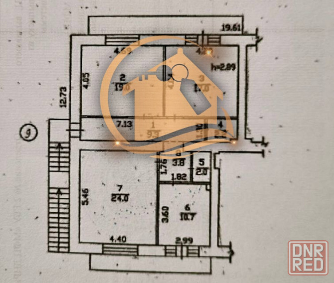 Аренда Офиса 100 м2! с Качественным Ремонтом по Фасаду в Ворошиловском районе ! Ас Крытый Рынок Донецк - изображение 7