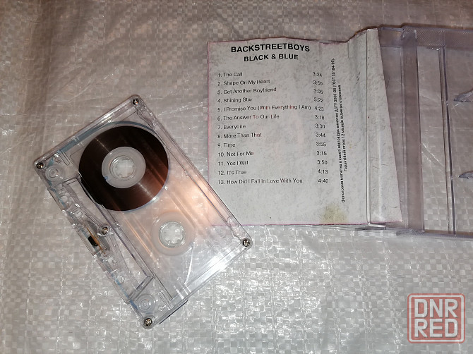 аудиокассета Backstreet boys - Black & Blue. Стаханов - изображение 3