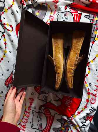 Туфли мужские из кожи крокодила Донецк