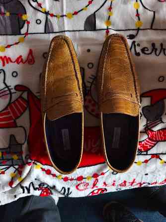 Туфли мужские из кожи крокодила Донецк