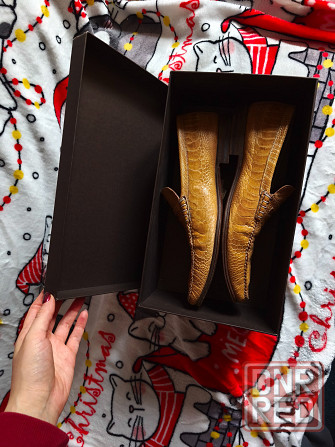 Туфли мужские из кожи крокодила Донецк - изображение 4