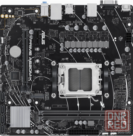 Материнская плата Asus Prime A620m-K, Am5, A620, 2*Ddr5, 4*Sata, 1*M.2, 4*Usb 3.2, 2*Usb 2.0, 2*Pcix Донецк - изображение 1