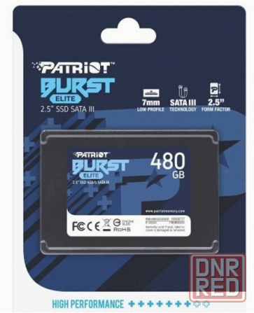 Твердотельный накопитель Ssd 2.5" Patriot Memory 480гб Sata (Pbe480gs25ssdr) (арт-6067) Макеевка - изображение 2