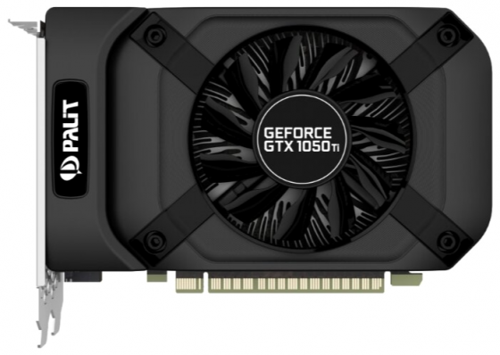Видеокарта Palit Geforce Gtx 1050 Ti Stormx 4gb (Ne5105t018g1-1070f), Retail б/у (арт-5176) Макеевка