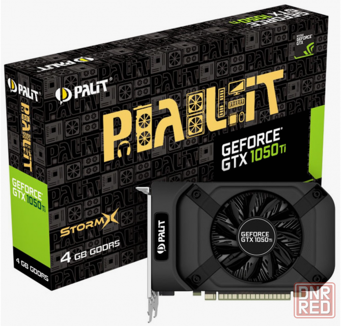 Видеокарта Palit Geforce Gtx 1050 Ti Stormx 4gb (Ne5105t018g1-1070f), Retail б/у (арт-5176) Макеевка - изображение 2