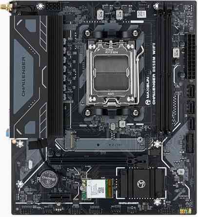 Материнская плата Maxsun Challenger B650m Wifi V2 (Ms-Challenger B650m Wifi V2) (арт-5709) Донецк