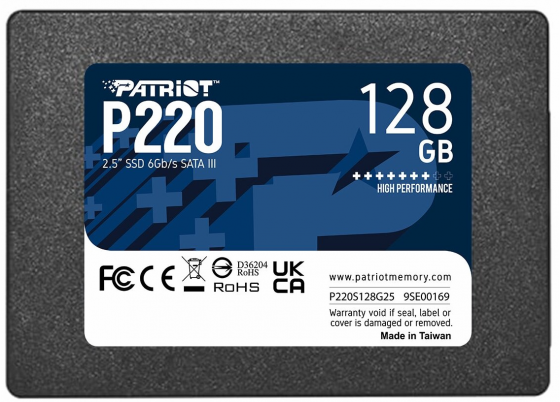 Ssd накопитель Patriot P220 P220s1tb25 1тб, 2.5 (арт-9792) Макеевка