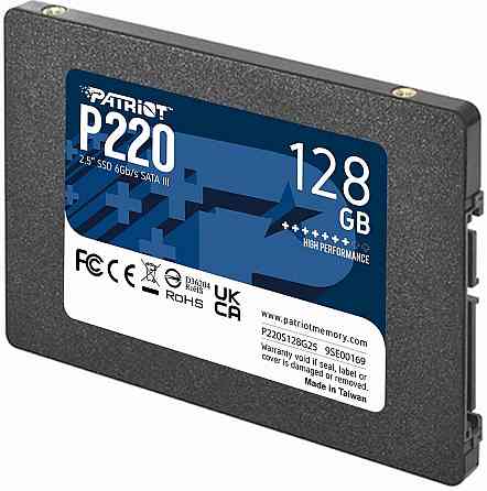 Ssd накопитель Patriot P220 P220s1tb25 1тб, 2.5 (арт-9792) Макеевка