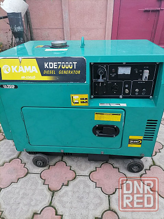 Дизельный генератор KAMA KDE7000T Макеевка - изображение 1