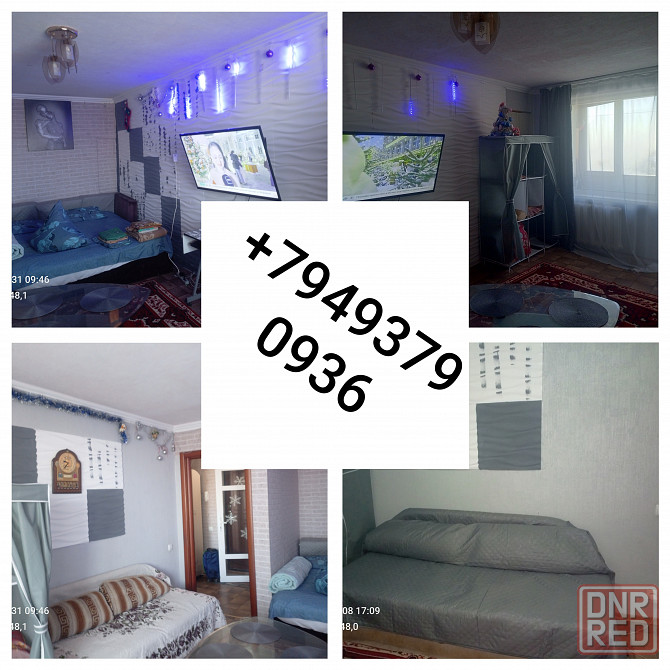 сдаю посуточно 1 к кв на зелёном 4300 р торг собственник Макеевка - изображение 1