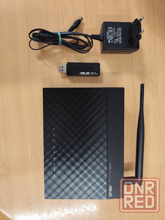 Роутер Asus RT N10 U + адаптер Донецк - изображение 1