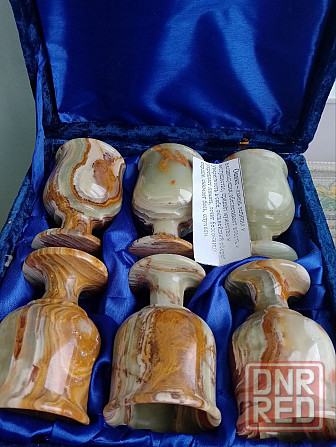 Подарочный набор. Бокалы из Оникса Донецк - изображение 1