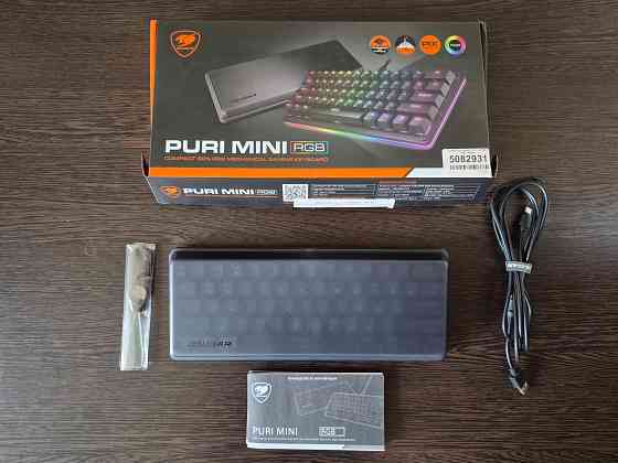 Клавиатура проводная Cougar Puri mini RGB Донецк
