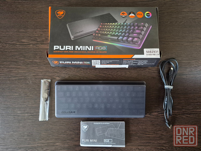 Клавиатура проводная Cougar Puri mini RGB Донецк - изображение 2