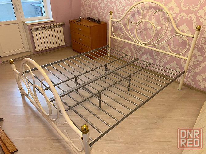 Двухспальная кровать металлическая Макеевка - изображение 1