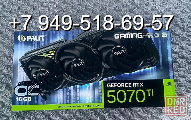 Palit RTX 5070 Ti GamingPro-S OC Донецк - изображение 1
