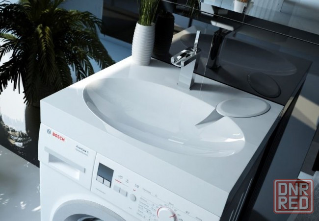 Раковина Andrea Comfort над стиральной машиной Донецк - изображение 1