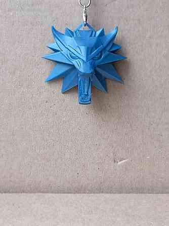 Брелок по игре Ведьмак (волчий медальон) Донецк