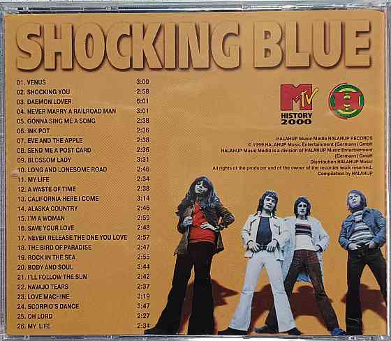 CD диск Shocking Blue- MTV History 2000 - Донецк