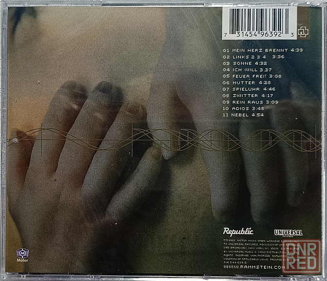 CD диск Rammstein - Mutter - Донецк - изображение 2