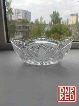 Хрустальная салатница ссср Донецк