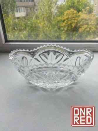 Хрустальная салатница ссср Донецк