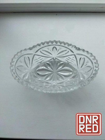 Хрустальная салатница ссср Донецк - изображение 3