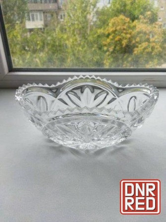Хрустальная салатница ссср Донецк - изображение 2