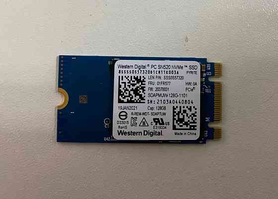 SSD накопитель WD PC SN520 128Gb NVMe SDAPMUW-128G-1101 Донецк